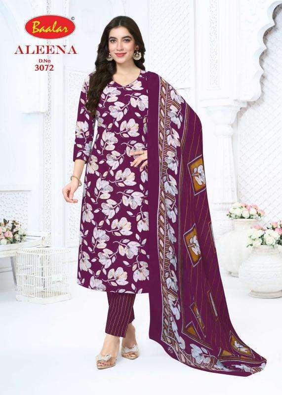 Baalar aleena vol 30 ladies dress material wholesale market in surat