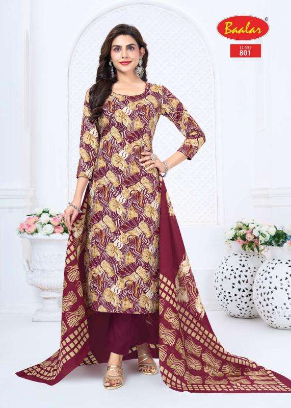 Baalar pashmina vol 8 ladies dress material wholesale market in surat with price