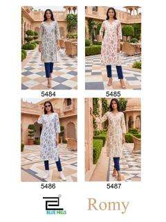 Blue hills romy wholesale kurti market in ahmedabad