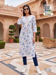 Blue hills romy wholesale kurti market in ahmedabad