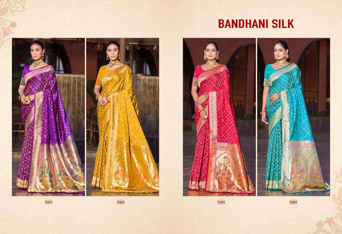 Bunawat - BANDHANI SILK best wholesale saree market in mumbai with price
