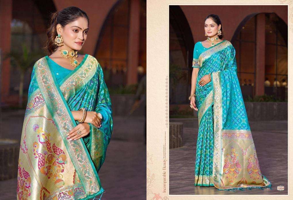 Bunawat - BANDHANI SILK best wholesale saree market in mumbai with price