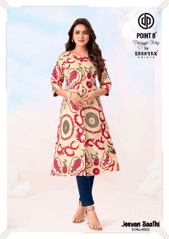 Deeptex jeevan sathi vol-4 wholesale kurti market near me