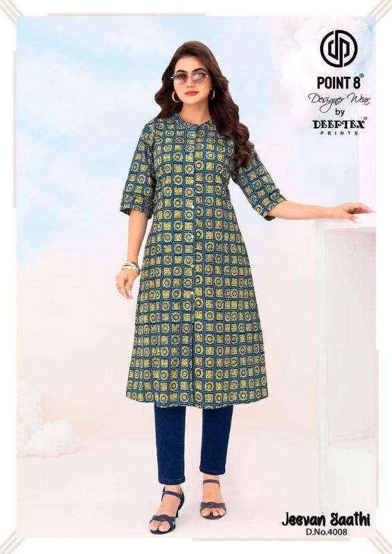 Deeptex jeevan sathi vol-4 wholesale kurti market near me