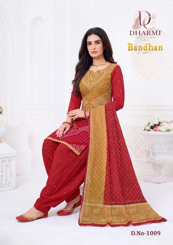 Dharmi bandhan ladies dress material wholesale market in ahmedabad