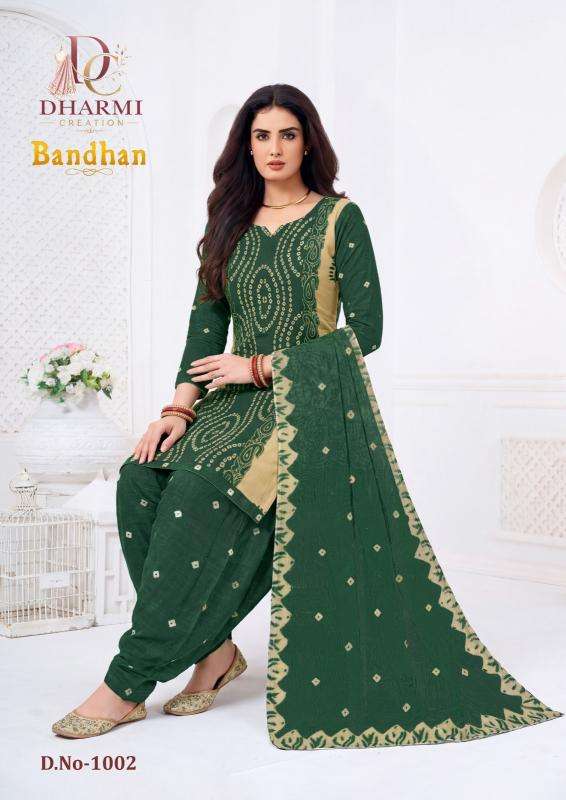 Dharmi bandhan ladies dress material wholesale market in ahmedabad