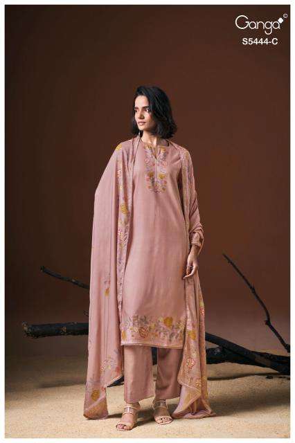 Ganga bovie 5444  wholesale dress material in ludhiana