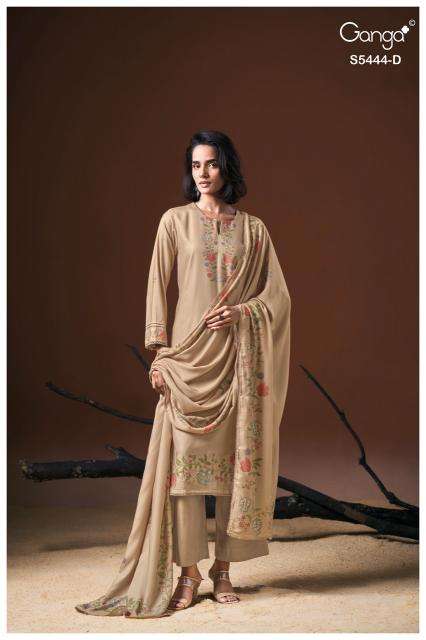 Ganga bovie 5444  wholesale dress material in ludhiana