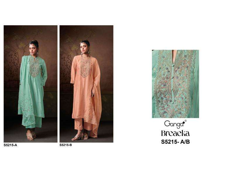 Ganga breaeka 5215 surat dress material wholesale market address
