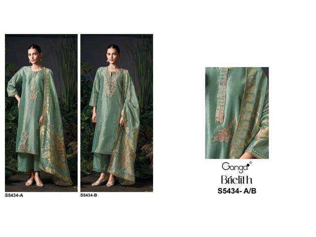 Ganga brielith 5434 dress material wholesale market in jaipur