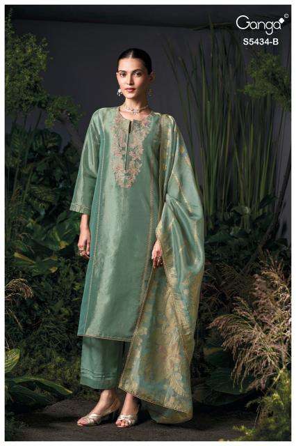 Ganga brielith 5434 dress material wholesale market in jaipur