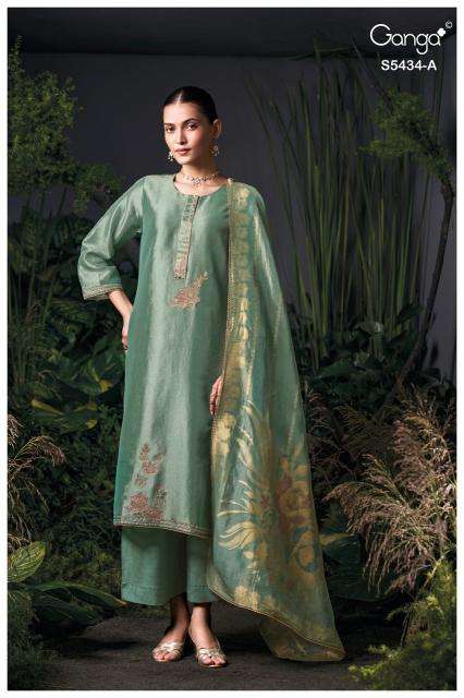Ganga brielith 5434 dress material wholesale market in jaipur