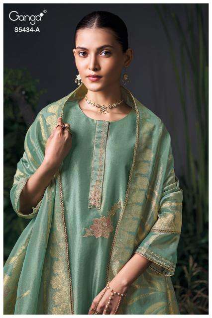 Ganga brielith 5434 dress material wholesale market in jaipur