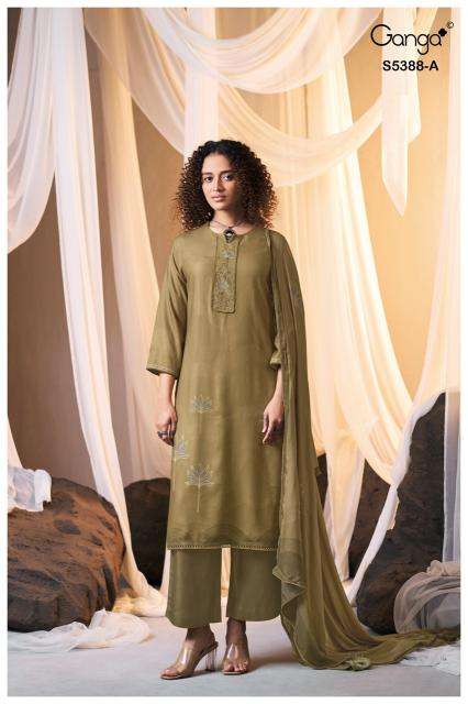 Ganga cielsa 5388 wholesale dress material market in pune