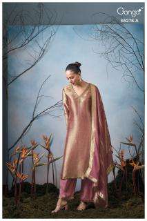 Ganga farika 5276 wholesale dress material market in mumbai dadar