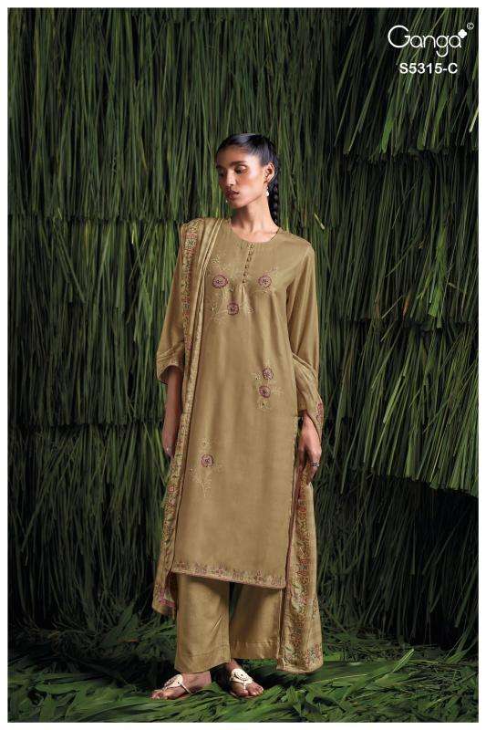 Ganga irevia 5315  wholesale dress material in amritsar