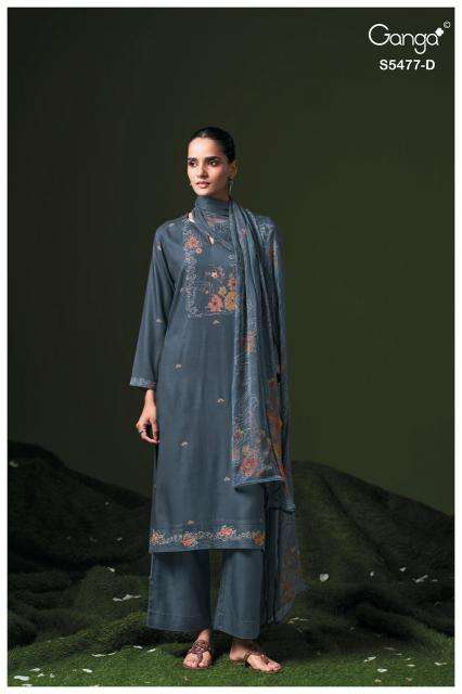 Ganga janine 5477  ladies dress material wholesale market in mumbai