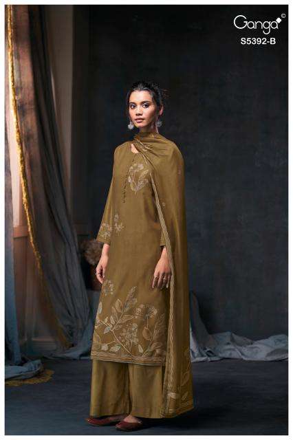 Ganga prishta 5359 pure cotton dress material wholesale market in mumbai