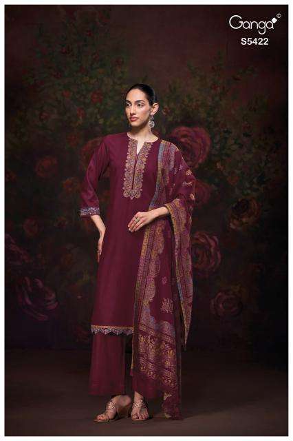 Ganga ruvika 5422 surat cloth market wholesale rate