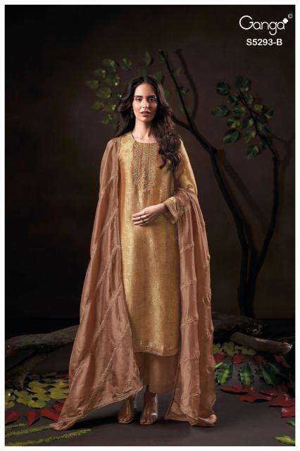 Ganga sairya 5293 cotton dress material wholesale market in mumbai