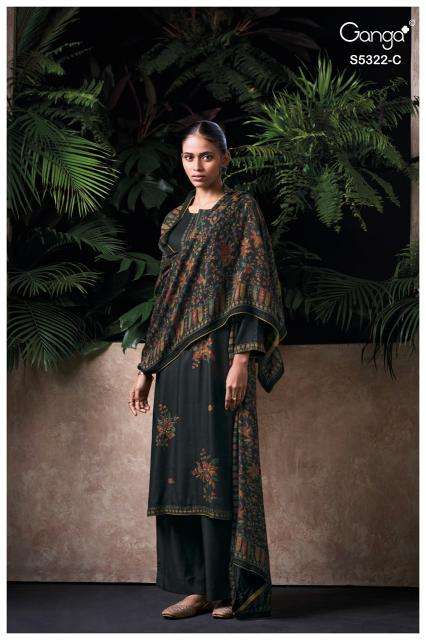 Ganga selyra 5322 wholesale cloth market in delhi with price