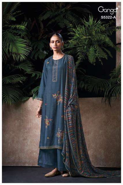 Ganga selyra 5322 wholesale cloth market in delhi with price