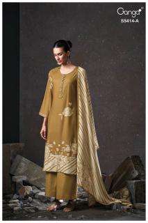 Ganga zenaida 5414 best wholesale dress material market in mumbai