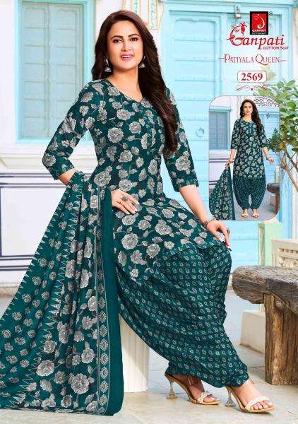 Ganpati patiyala queen vol 14 wholesale punjabi dress