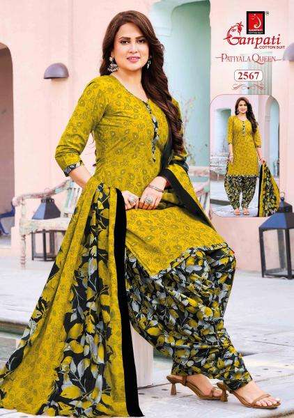 Ganpati patiyala queen vol 14 wholesale punjabi dress