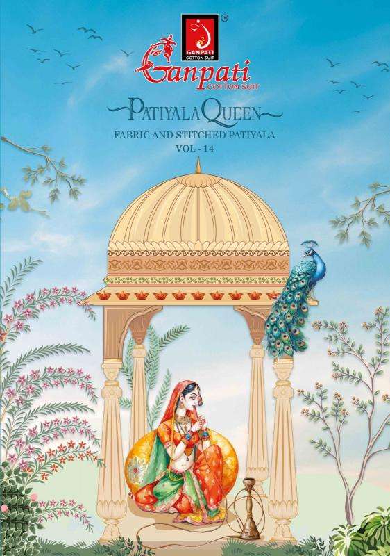 Ganpati patiyala queen vol 14 wholesale punjabi dress