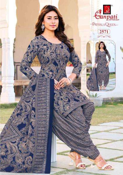 Ganpati patiyala queen vol 14 wholesale punjabi dress