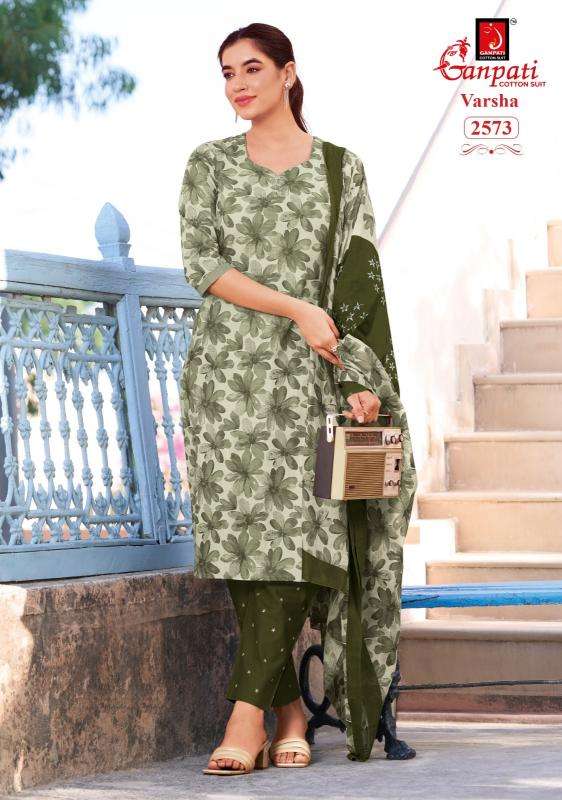 Ganpati varsha pant vol 16 cotton dress material wholesale market in mumbai