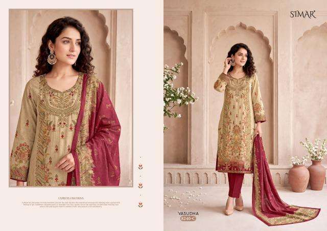 Glossy simar wholesale dress material in ludhiana