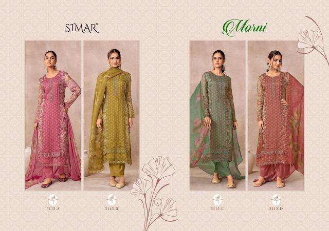 Glossy simar  wholesale dress material market in delhi
