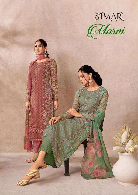 Glossy simar  wholesale dress material market in delhi