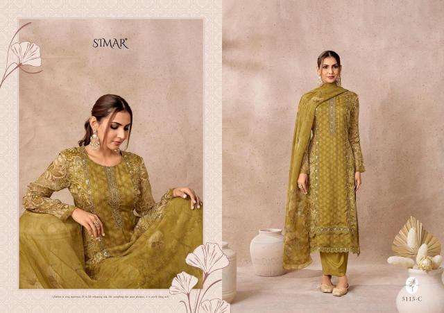 Glossy simar  wholesale dress material market in delhi