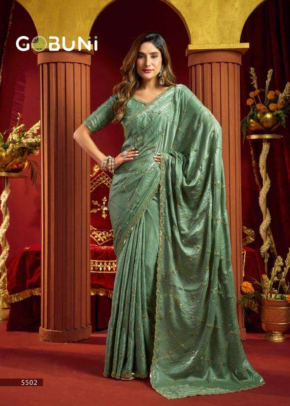 Gobuni sania wholesale saree market in surat with price