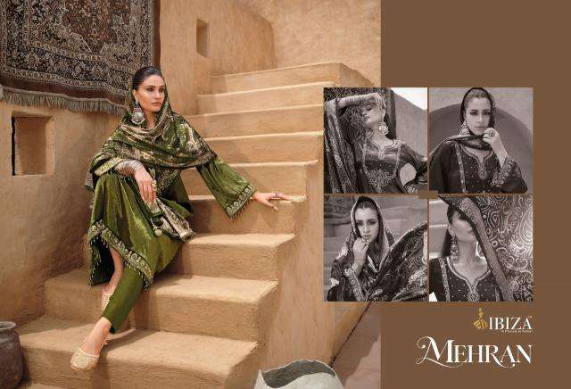 Ibiza mehran  cotton dress material wholesale market in surat