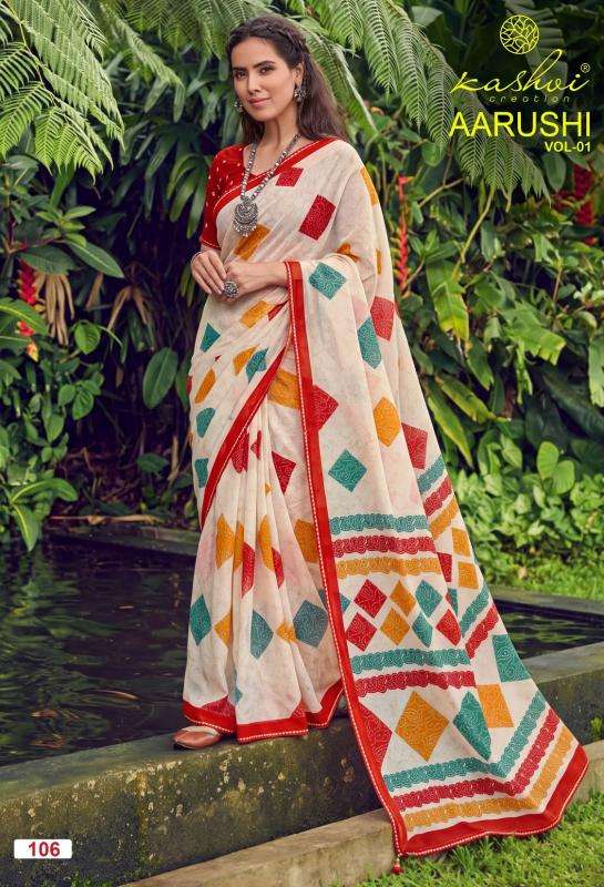 Kashvi aarushi wholesale saree market in mumbai with price list
