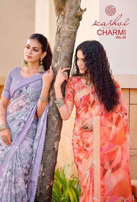 Kashvi charmi-2  wholesale saree market in surat with price