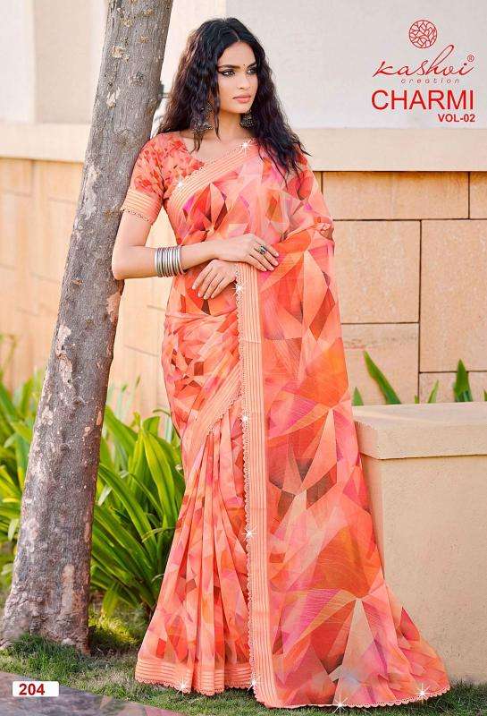 Kashvi charmi-2  wholesale saree market in surat with price