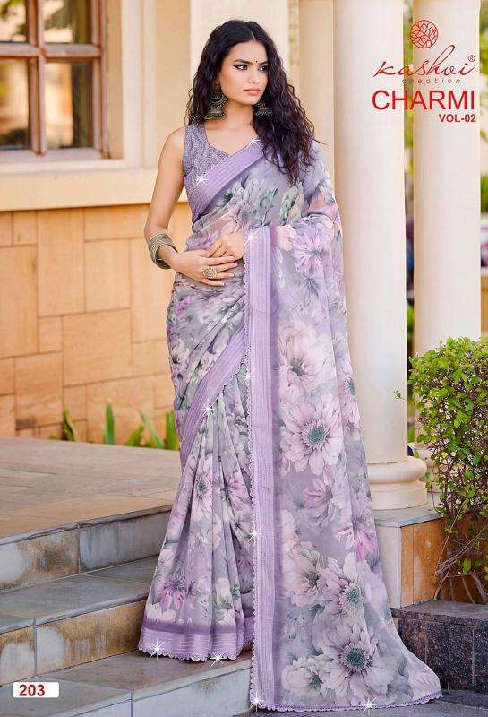 Kashvi charmi-2  wholesale saree market in surat with price