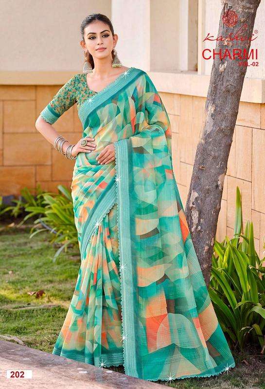 Kashvi charmi-2  wholesale saree market in surat with price
