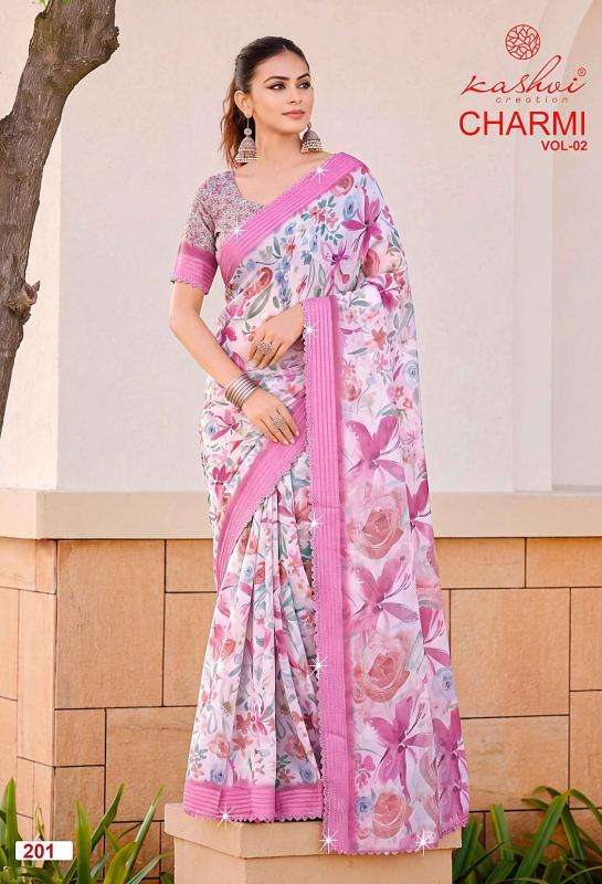 Kashvi charmi-2  wholesale saree market in surat with price