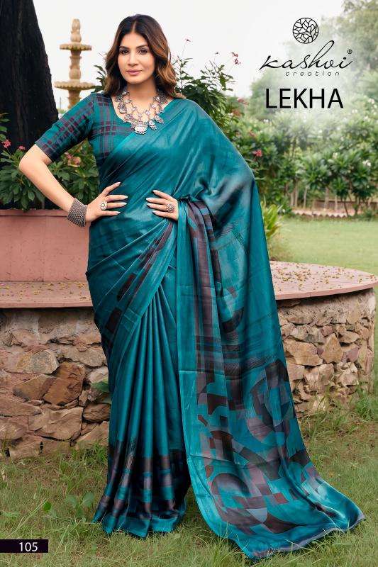 Kashvi lekha vol 1 best wholesale saree market in surat