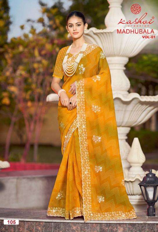 Kashvi madhubala best wholesale saree market in mumbai