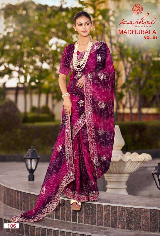 Kashvi madhubala best wholesale saree market in mumbai