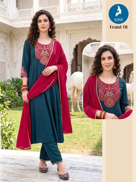 Kaya ferari wholesale kurtis in surat with price