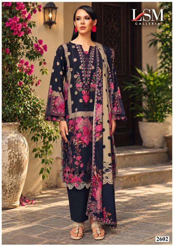 Lsm parian dream vol 26 pure cotton dress material wholesale market in mumbai