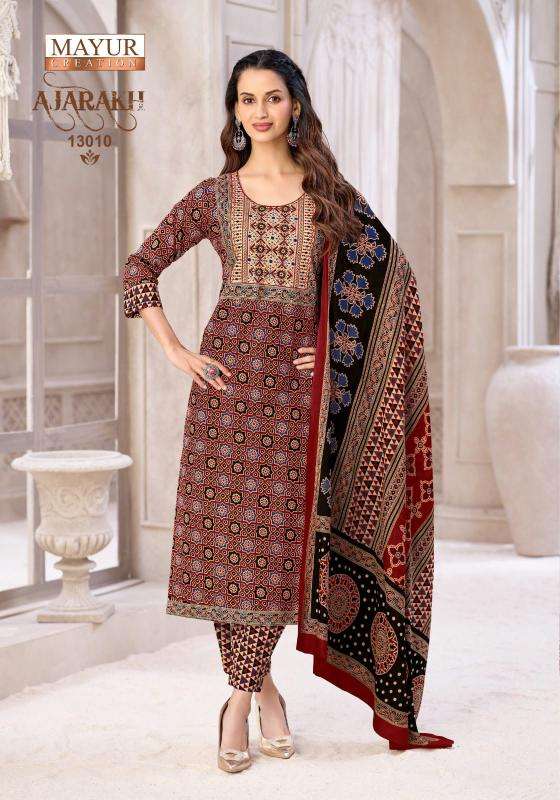 Mayur ajarakh vol-13 ladies kurti wholesale market in kolkata